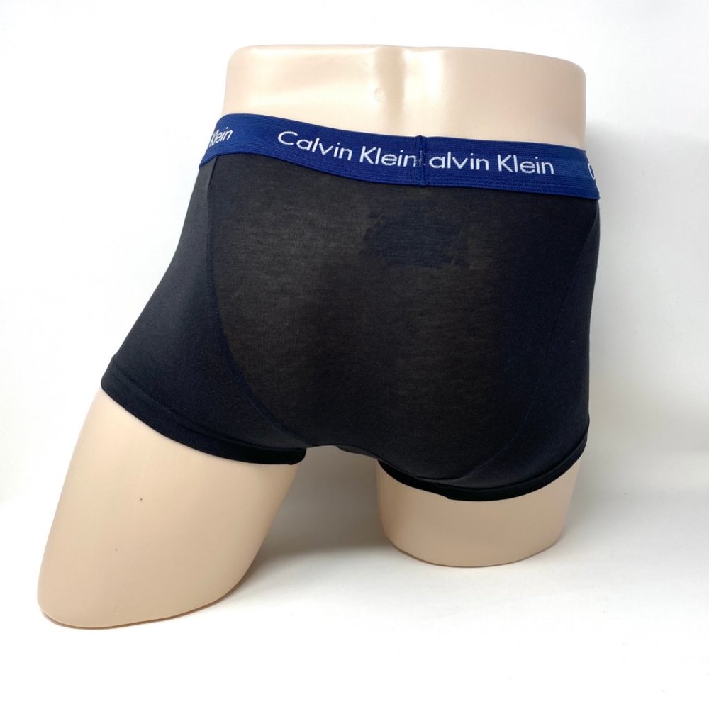 💖MEGA SALE💖Calvin Klein Men 3 Pack Soft Cotton Stretch Trunk Black NU2664916 - Picture 2 of 8